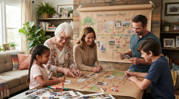 Comment faciliter la fresque de la transmission dans votre famille ?